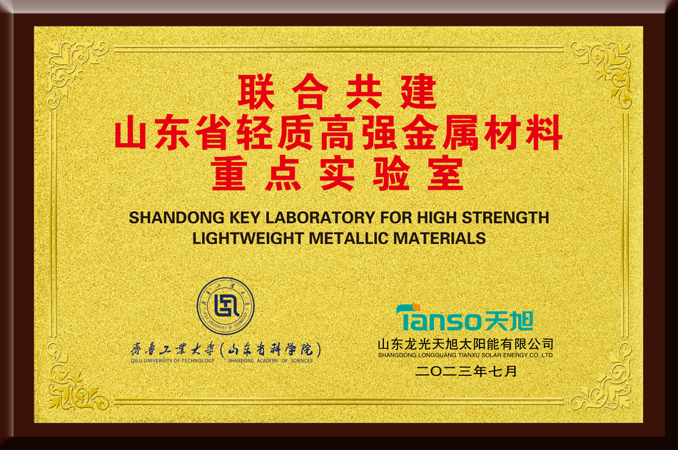 Key Laboratory of Lightweight and High Strength Metal Materials
